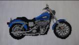 Harley Low Rider Cross Stitch Kit