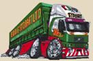 Eddie Stobart Lorry Cross Stitch Kit