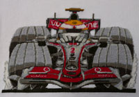 Lewis Hamilton McLaren Cross Stitch Kit