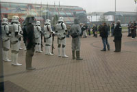 Stormtroopers outside the NEC