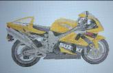 Suzuki TL 1000R motorbike Cross Stitch Kit