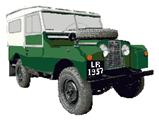 Land Rover Series 1 1957 Cross Stitch Kit