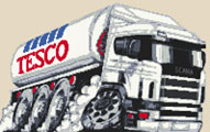 Tesco Fuel Tanker