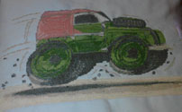 Pam's stitchted Land Rover Series II