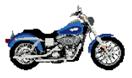 Harley Davidson Low Rider Cross Stitch Kit
