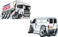 Next Month will feature Lorries and Vans again!
