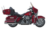 Harley Davidson Ultra Glide Anniversary Edition Cross Stitch Kit