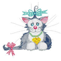 Princess Whiskers Cross Stitch Kit