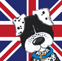 Harry & Friends Spotty Dog Cross Stitch