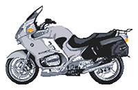 BMW R1150RT 2004 Motorcycle Cross Stitch Kit