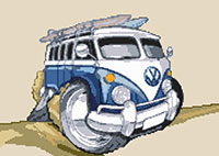 VW Beach Camper Van Split Screen Kit