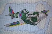 Spitfire Aeroplane Cross Stitch Kit