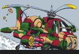 Longbow Helicopter Cross Stitch Kit