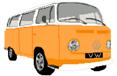 Volkswagen Camper Van Bay Window Cross Stitch Kit