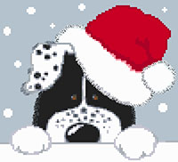 Christmas Dog Anniversary Edition Cross Stitch Kit