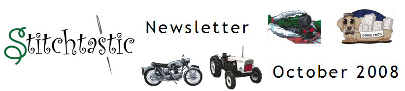 Stitchtastic Newsletter October 08