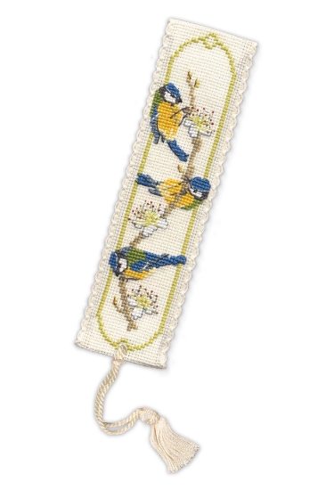 Picture of Bluetits Bookmark Cross Stitch Kit
