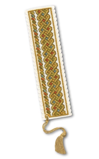 Picture of Celtic Knot Bookmark Cross Stitch Kit
