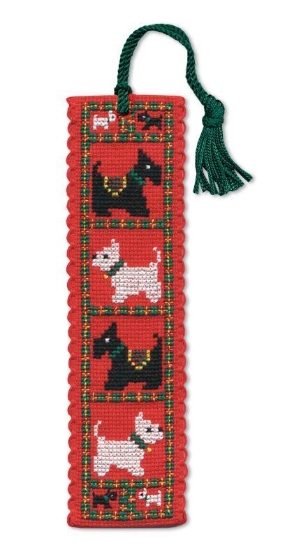 Picture of Scotties & Westies Bookmark Cross Stitch Kit