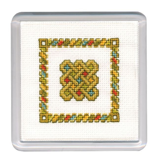 Picture of Celtic Knot Coaster Cross Stitch Kit