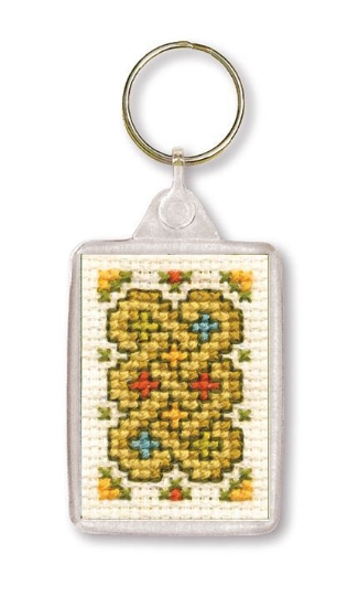 Picture of Celtic Knot Keyring Cross Stitch Kit