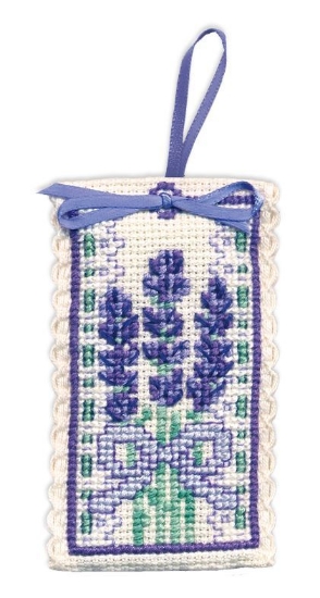 Picture of Victorian Lavender Sachet Cross Stitch Kit