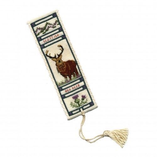 Picture of Stag Bookmark Cross Stitch Kit