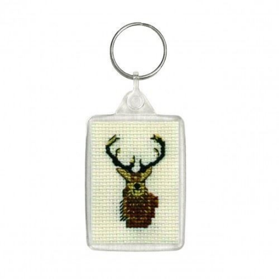 Picture of Stag Keyring Cross Stitch Kit