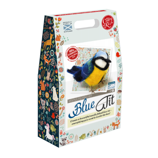 Picture of Blue Tit Needle Felting Kit