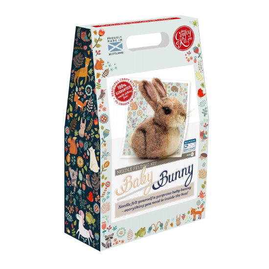 Picture of Baby Bunny Needle Needle Felting Kit