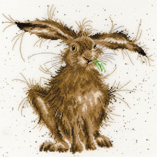 Picture of Hannah Dale - Hare Brained Cross Stitch Kit by Bothy Threads
