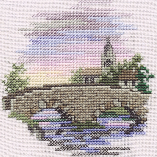 Picture of Minuets - Bridge Cross Stitch Kit by Derwentwater Designs