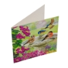 Picture of Birds, 18x18cm Crystal Art Card