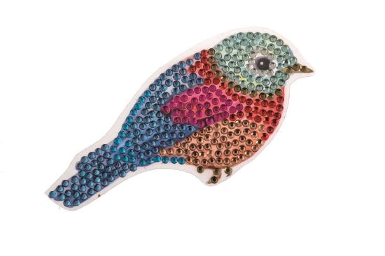 Picture of Bird, 9x9cm Crystal Art Motif