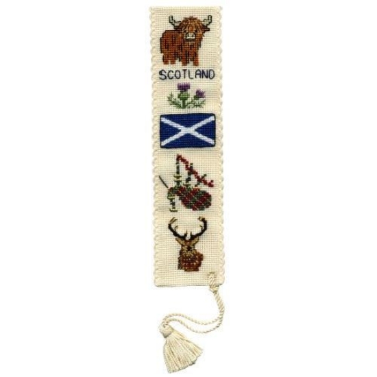 Picture of Symbols of Scotland Bookmark Cross Stitch Kit