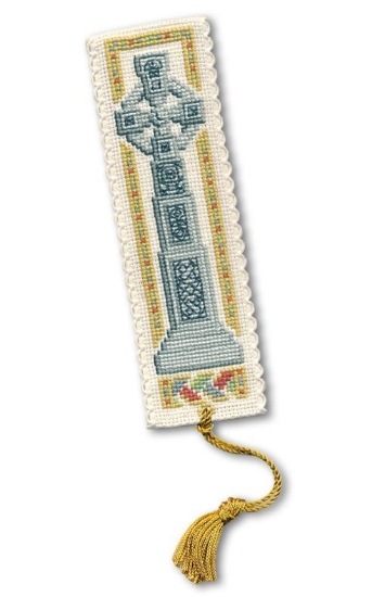 Picture of Celtic Cross Bookmark Cross Stitch Kit