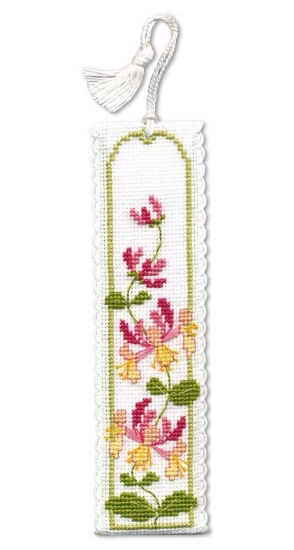 Picture of Honeysuckle Bookmark Cross Stitch Kit