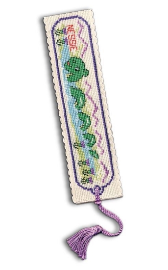 Picture of Loch Ness Monster Bookmark Cross Stitch Kit