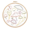 Picture of Marvellous Mushrooms Contemporary Embroidery Kit