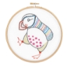 Picture of Puffin Contemporary Embroidery Kit