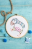 Picture of Puffin Contemporary Embroidery Kit