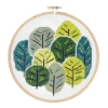 Picture of Summer Trees Contemporary Cross Stitch Kit