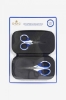 Picture of DMC Soft Grip Steel Blade Embroidery Scissors twin pack with pouch (U1950)