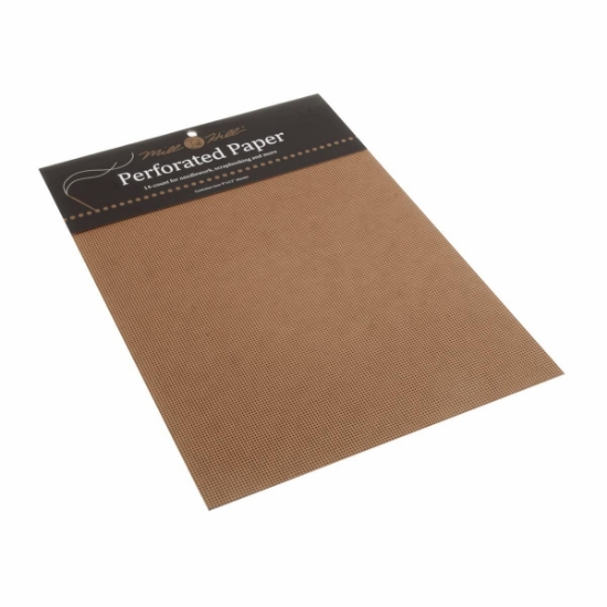 Picture of Mill Hill 14 Count Perforated Paper - Brown