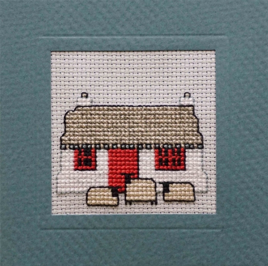 Picture of Crofthouse Miniature Card Cross Stitch Kit