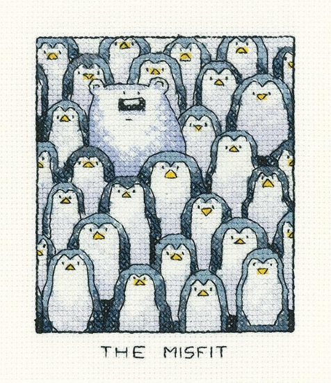 Picture of The Misfit - 14ct Aida Simply Heritage Cross Stitch Kit