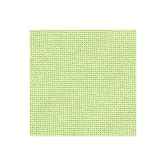 Picture of Zweigart Apple Green 27 Count Linda Cotton Evenweave (6122)