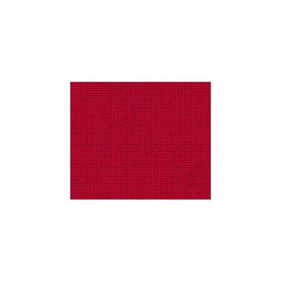 Picture of Zweigart Christmas Red 27 Count Linda Cotton Evenweave (954)