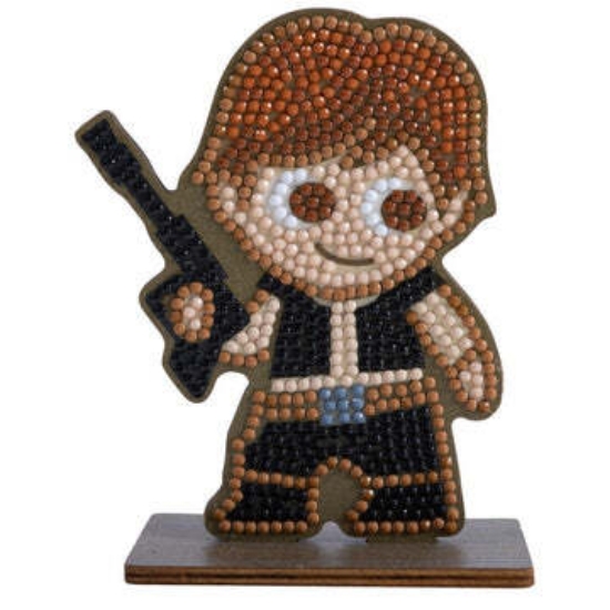 Picture of Han Solo - Crystal Art Buddy Kit (Star Wars)