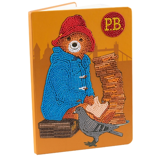 Picture of Paddington "Having a Picnic" 26X18CM Crystal Art Notebook